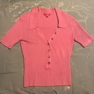 Pink Sweater Guess  Top size medium